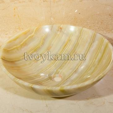 Раковина из оникса